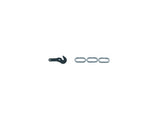 Parkside PS624 O Gauge 3 Link Couplings & Hooks