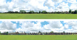 ID Backscenes 106B OO Gauge STANDARD 15" Into the Town Backscene (B) (2x 5')