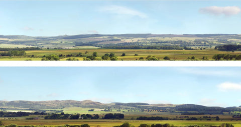 ID Backscenes P207B OO Gauge PREMIUM 15" Hills & Dales Backscene (2x 5')