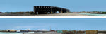 ID Backscenes PN218 N Gauge PREMIUM 9" Brighton Docks Backscene (2x 5')