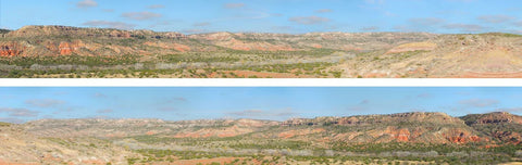 ID Backscenes N225 N Gauge STANDARD 9" Desert Backscene (2x 5')
