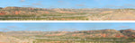 ID Backscenes PN225 N Gauge PREMIUM 9" Desert Backscene (2x 5')