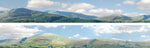 ID Backscenes PN255 N Gauge PREMIUM 9" Llanberis Backscene (2x 5')