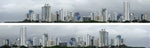 ID Backscenes N330 N Gauge STANDARD 9" City Skyline Backscene (2x 5')