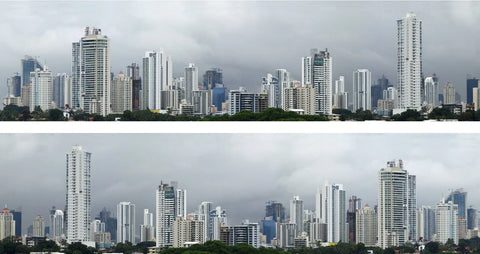ID Backscenes P330 OO Gauge PREMIUM 15" City Skyline Backscene (2x 5')