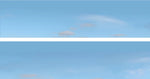 ID Backscenes P502A OO Gauge PREMIUM 15" Blue Sky Backscene (2x 5')