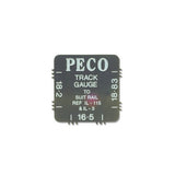 Peco IL-116 OO Gauge 16.5, 18.2 and 18.83mm Track Gauge