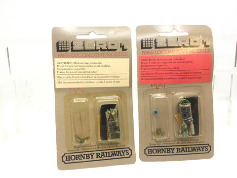 Hornby R955 Zero 1 Locomotive Module (Blue Capacitor) x2