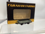 Graham Farish 377-502A N Gauge LMS 3 Plank Wagon 473215