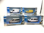 Job Lot of 4 Cararama 1:72 Scale Vans (Lot 6)