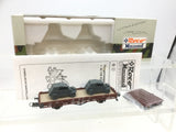 Roco Minitanks 839 HO Gauge DRG Flat Wagon with Kubelwagens Load