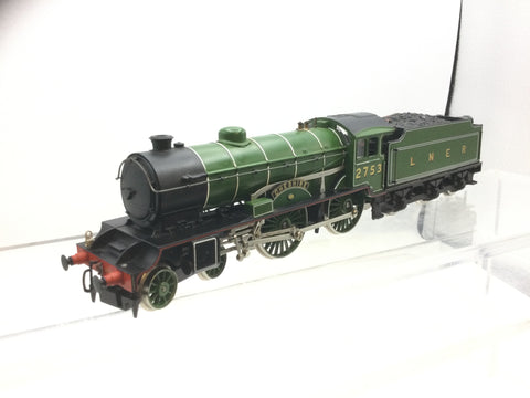 Hornby R378 OO Gauge LNER Green Shire Class D49/1 2753 Cheshire