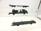Job Lot of Roco/Fleischmann HO Gauge German Military Wagons (Lot 1)