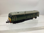 Graham Farish 372-977 N Gauge BR Green Class 24 D5038 DCC FITTED (NEEDS ATTN)