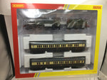 Hornby R30376 OO Gauge RailRoad GWR, Class 1000, 'County of Merioneth' Train Pack - Era 3