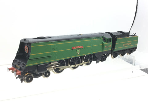 Wrenn W2266 OO Gauge SR Green West Country 21C103 Plymouth