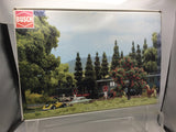 Busch 6334 HO Gauge Deciduous and Fruit Trees (Box of 45 Trees)