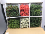 Busch 6334 HO Gauge Deciduous and Fruit Trees (Box of 45 Trees)
