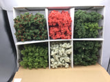 Busch 6334 HO Gauge Deciduous and Fruit Trees (Box of 45 Trees)