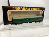 Graham Farish 374-028 N Gauge BR Mk1 Green Full Brake Coach S81510