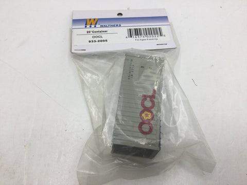 Walthers 933-2005 HO Gauge Assembled 20' Container OOCL