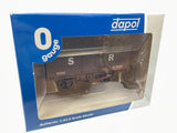 Dapol 7F-080-037W O Gauge 8 Plank Wagon SR 9335 Weathered