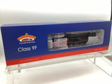 Bachmann 32-852B OO Gauge BR Standard 9F with BR1F Tender 92010 BR Black (Early Emblem)
