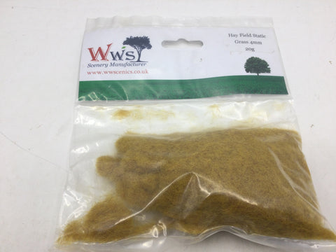 WWScenics Hay Field Static Grass 4mm (20g)