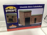 Bachmann 44-0181B OO Gauge Scenecraft Lineside Brick Substation Black