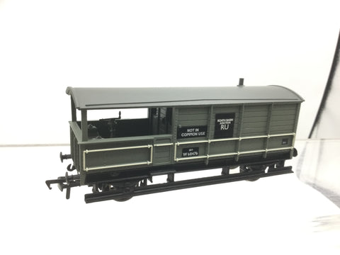 Bachmann 33-306B OO Gauge BR 20T 'Toad' Brake Van Roath Basin W68476