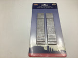 Bachmann 44-0526 OO Gauge Scenecraft Steel Plate Load with Black Straps (x2)
