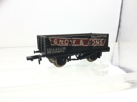 Graham Farish 2013 N Gauge 5 Plank Wagon Snow & Sons
