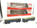 Piko 58707 HO Gauge NS Gondola Wagon x2 (WEATHERED)