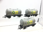Hornby R6253A OO Gauge PCA Vee Tank Wagon Blue Circle Cement (Triple Pack)