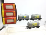 Hornby R6253A OO Gauge PCA Vee Tank Wagon Blue Circle Cement (Triple Pack)