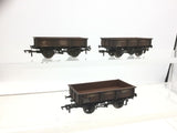 Bachmann 37-365 OO Gauge 13t Steel Tippler Wagons Taunton Concrete Weathered