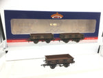 Bachmann 37-365 OO Gauge 13t Steel Tippler Wagons Taunton Concrete Weathered