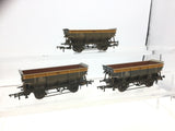 Hornby R6420 OO Gauge Departmental ZCV Tope Wagon Weathered (Triple Pack)