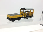 Bachmann 32-993 OO Gauge BR Engineers Yellow Wickham Trolley (Wasp Stipes)