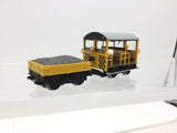 Bachmann 32-993 OO Gauge BR Engineers Yellow Wickham Trolley (Wasp Stipes)