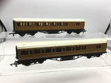 Graham Farish 10632 OO Gauge LNER Teak Mainline Brake Coach 45623 x2