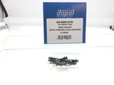 Dapol 4A-000-016 OO Gauge NEM Pocket (Dovetail) w/Tension Lock Coupler (5Prs)