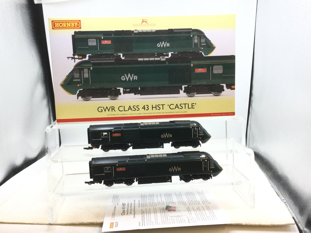 Hornby R30098 OO Gauge GWR, Class 43 HST 'Castle' Train Pack