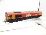 Bachmann 32-741SF OO Gauge Class 66/7 66783 'The Flying Dustman' GBRf 'Biffa' Red