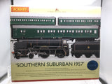 Hornby R2815 OO Gauge Southern Suburban 1957 Train Pack (DCC FITTED)