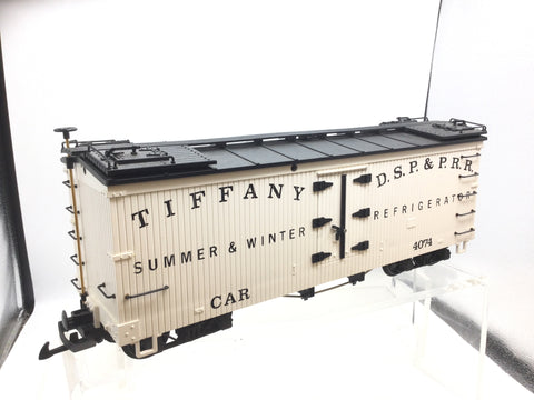 LGB 4074-B02 G Gauge Tiffany Refrigerator Box Car 4074