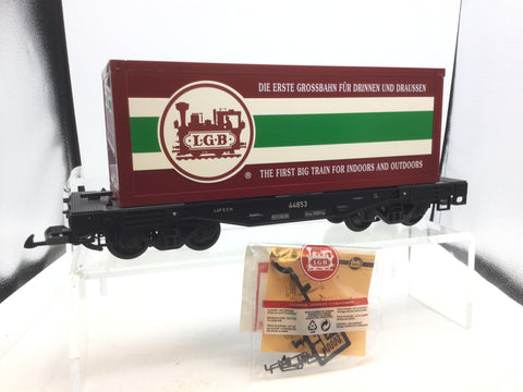 LGB 44853 G Gauge LGB Container Wagon
