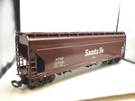 LGB 40820 G Gauge 3 Bay Hopper Car Santa Fe 314082