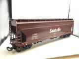 LGB 40820 G Gauge 3 Bay Hopper Car Santa Fe 314082