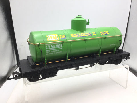 LGB 4080-Y05 G Gauge Tanker Car San Diego & Arizona 4080